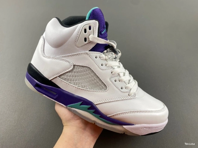 Cheap TBK Air 5 (2013) Retro Jordan Grape 136027-108 0731